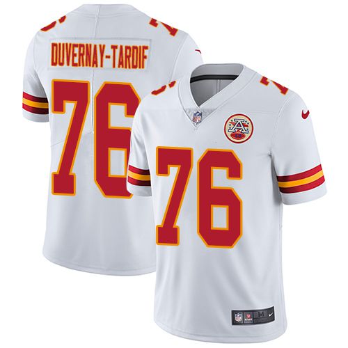 Men Kansas City Chiefs #76 Laurent Duvernay-Tardif Nike White Limited NFL Jersey
